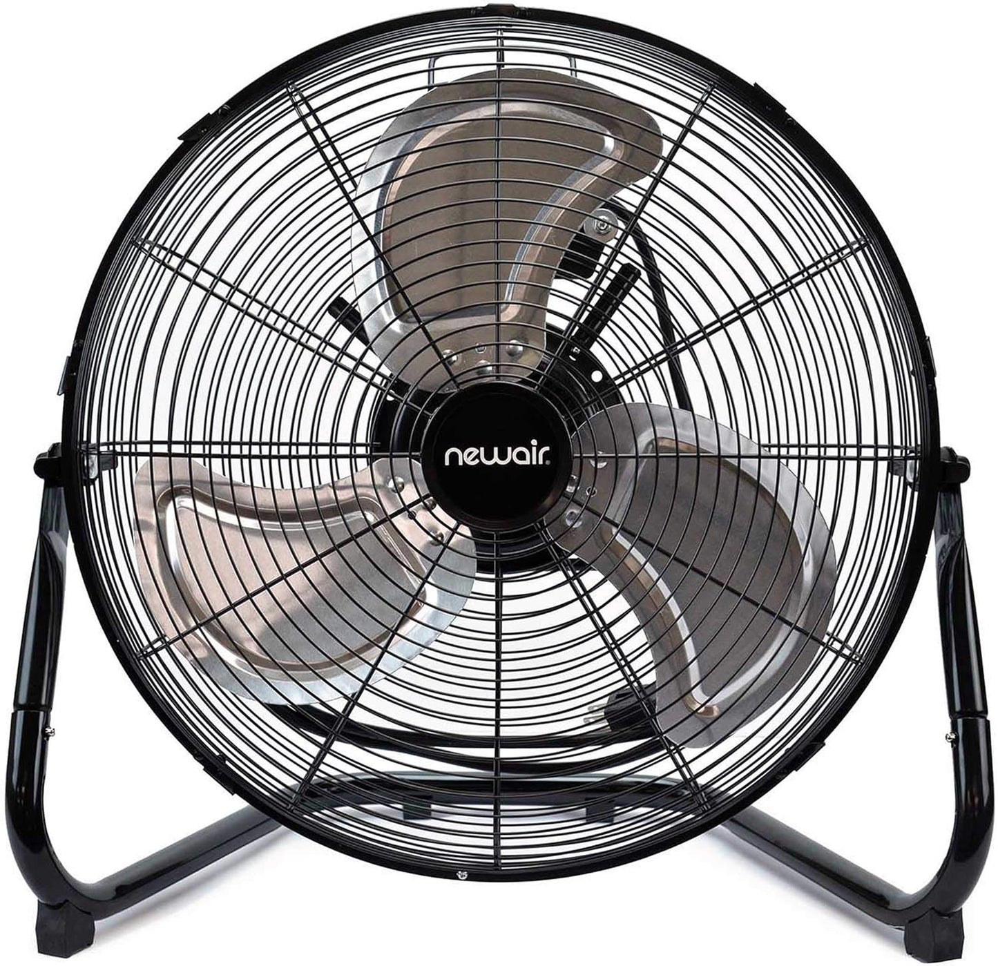 Floor Fan | 18′′ Air Fan | High Velocity Blade Fan | 3 Speed Settings | Heavy Duty Fan For Industrial Use | Portable Shop Fan | Black | WindPro18F