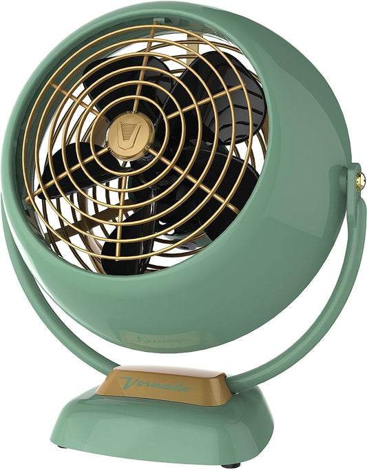 Vintage Air Circulator Fan, Green