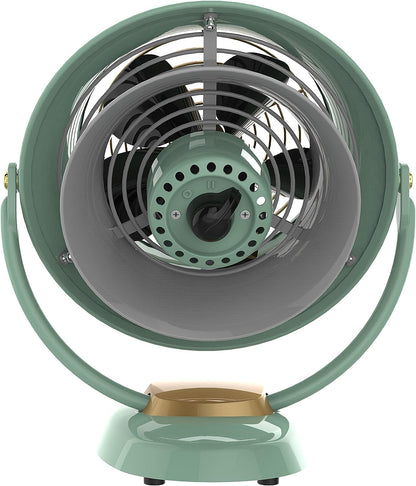 Vintage Air Circulator Fan, Green