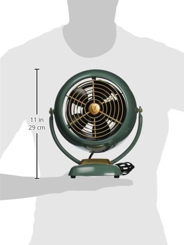 Vintage Air Circulator Fan, Green