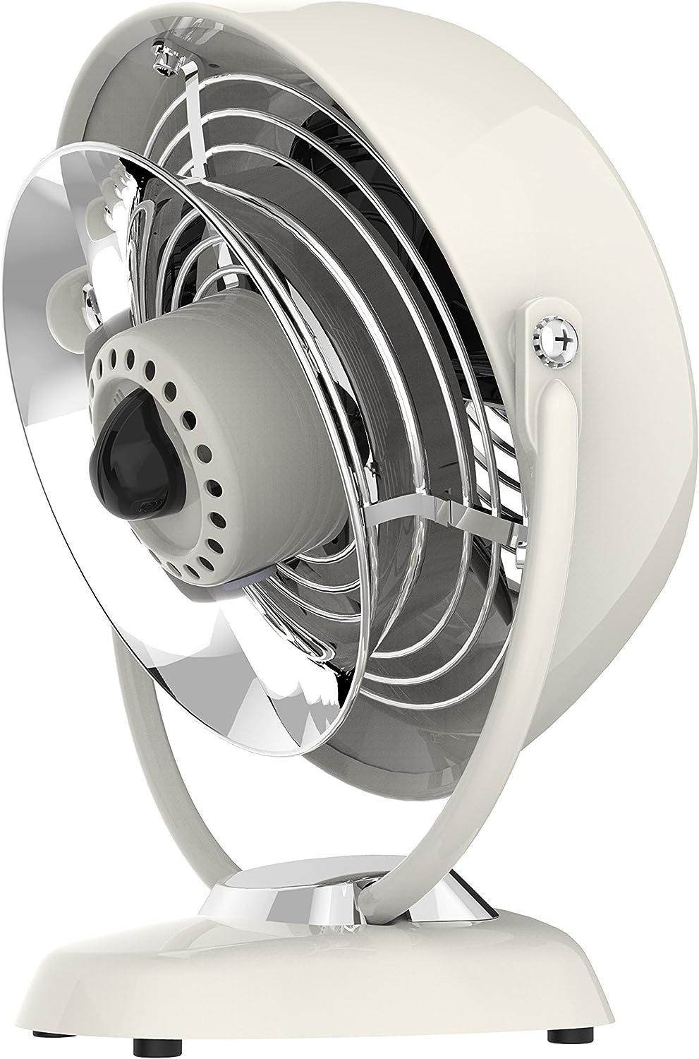 Vintage Air Circulator Fan, Vintage White, 6.1 x 10.1 x 11.4 inches
