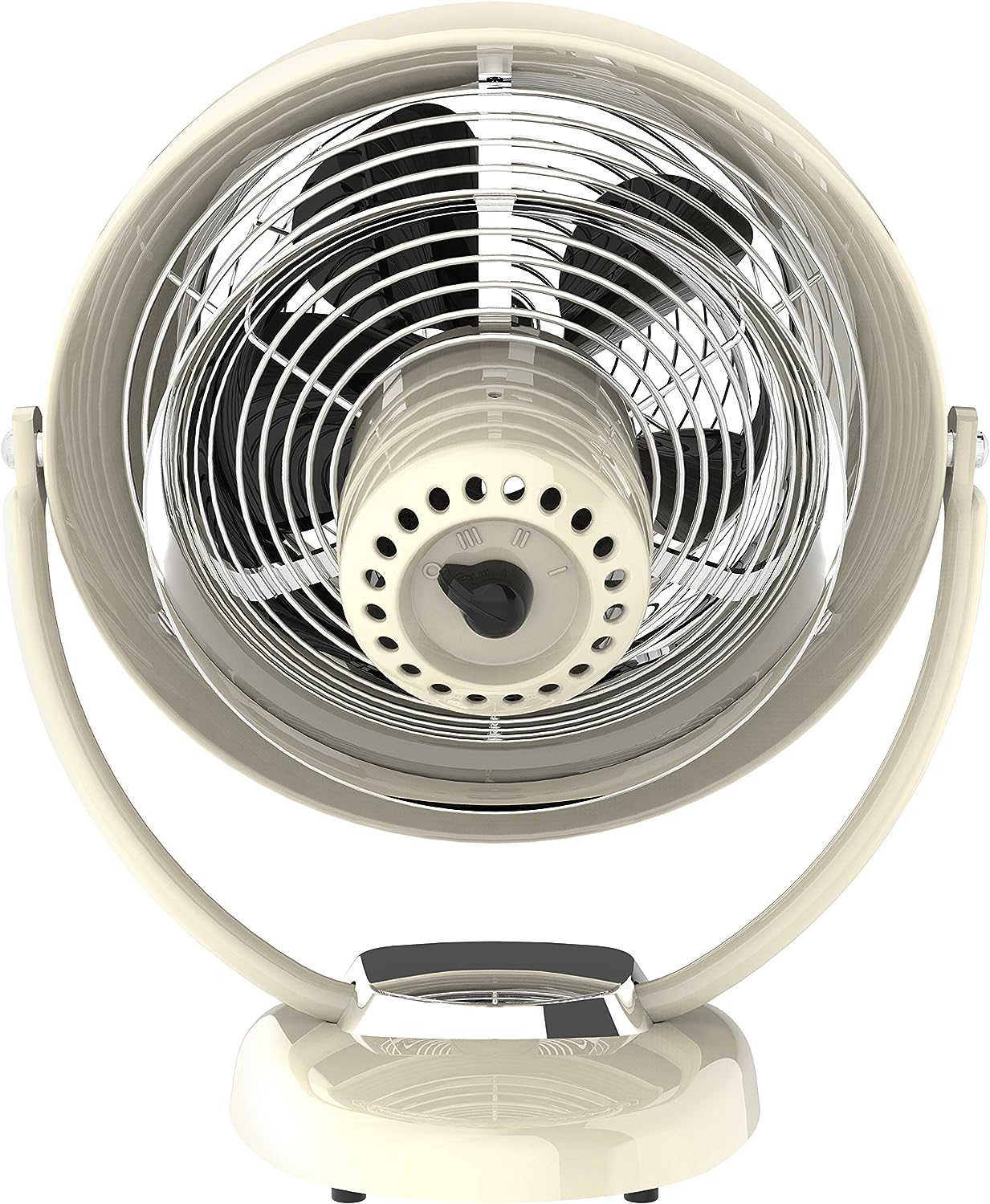 Vintage Air Circulator Fan, Vintage White