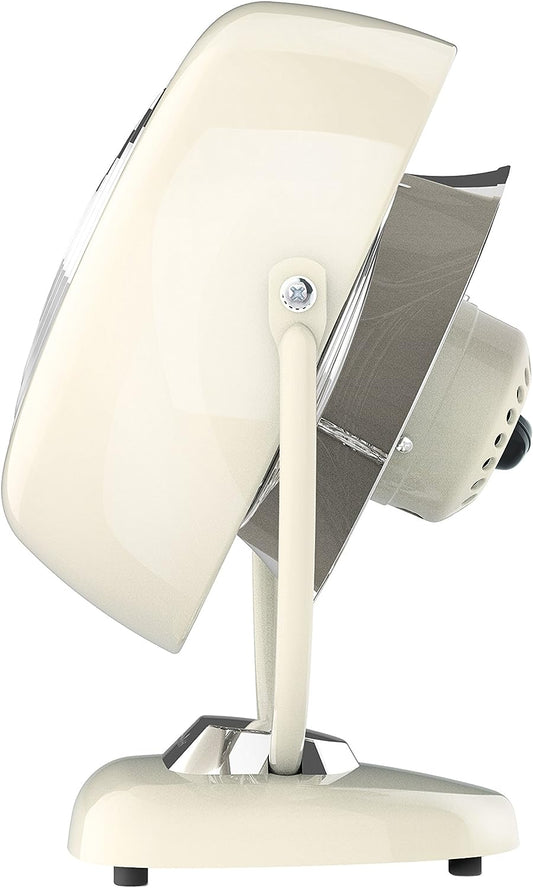 Vintage Air Circulator Fan, Vintage White, Small