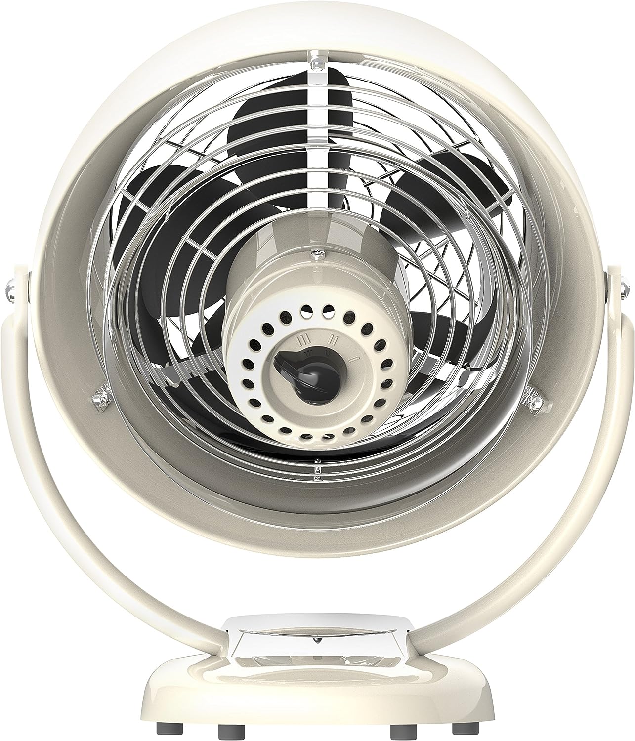 Vintage Air Circulator Fan, Vintage White, Small